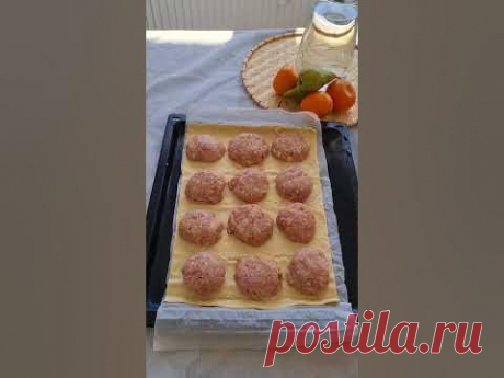 Быстрые пирожки!Китайский лайфхак! проверка!#трюк #пирожкиза10мин #беляши #рецепт #кулинария #вкуснл #лайфхак #китайскийтрюк #жизньвгермании #едавгермании #н...