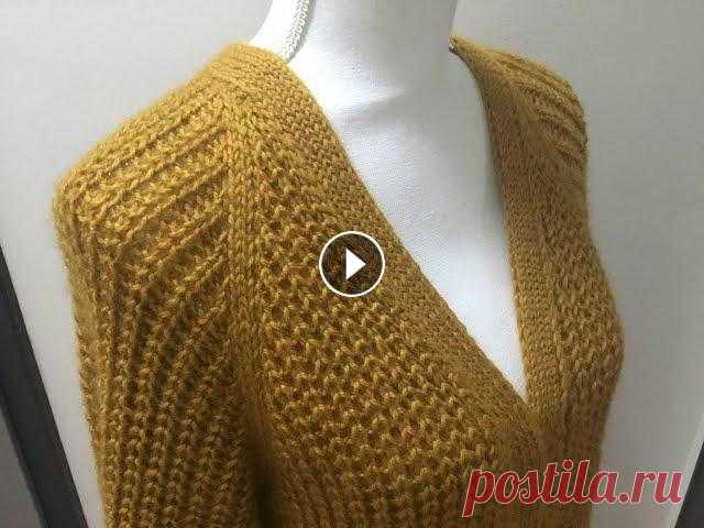 ЧАСТЬ 1. Кардиган. Реглан сверху.Полуанглийская резинка. Подрез. Raglan.Cardigan.Brioche stitch. Мой Инстаграм alya.modnoevyazanie Мои уважаемые и любимые зрительницы, из-за большого объёма этого видео, я решила отказаться от презентации пряжи, ко...