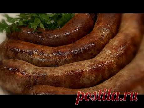 Очень ароматная домашняя ливерная колбаса с хрустящей корочкой ! Бюджетно , вкусно и много !