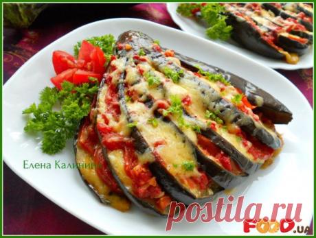 Баклажаны, фаршированные помидорами и сыром - Кулинарные рецепты на Food.ua