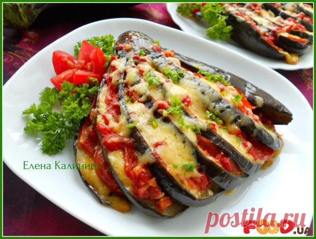 Баклажаны, фаршированные помидорами и сыром - Кулинарные рецепты на Food.ua