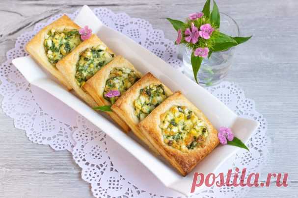 Быстрые пирожки с зеленью - пошаговый рецепт с фото на Повар.ру