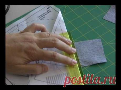 Foundation Paper Piecing - how to - YouTube