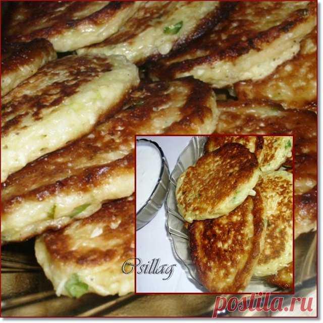 Капустные оладьи