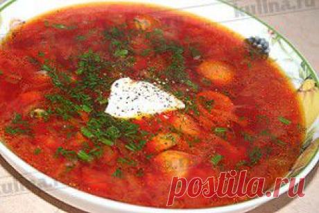 Борщ московский