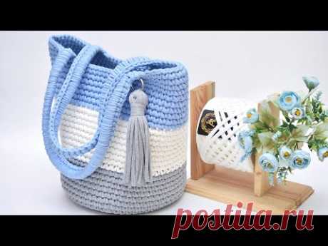 A bag suitable for any season Video Tutorial Сумка подходящая для любого сезона Видео МК