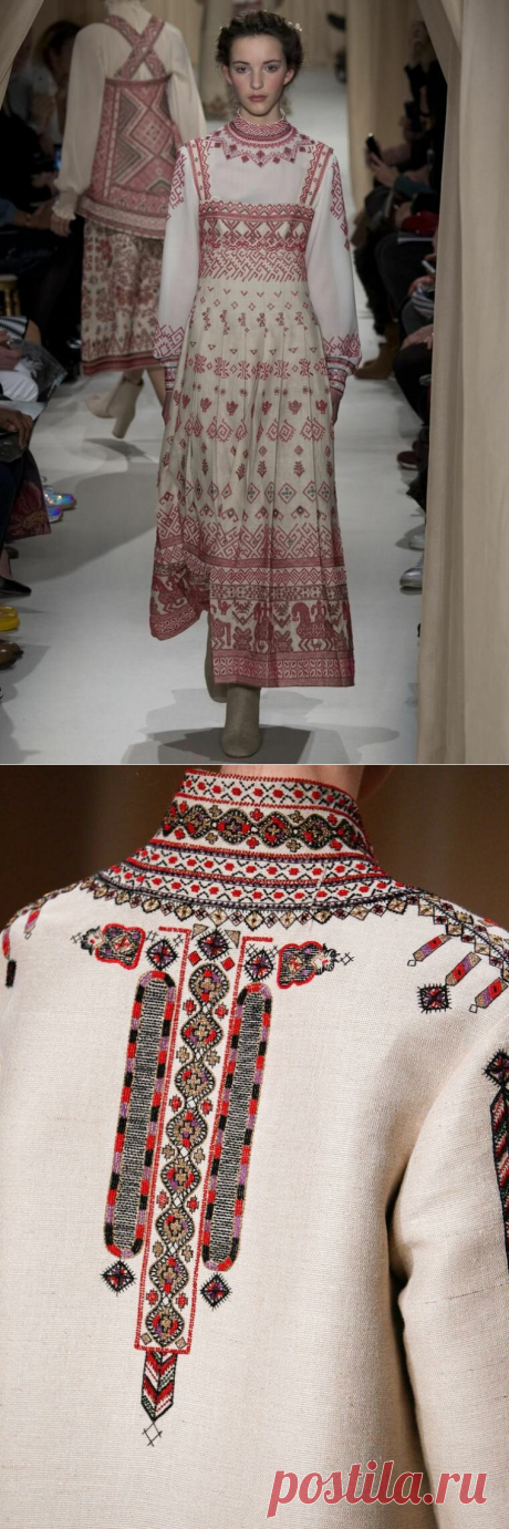 Русская коллекция от Valentino или культура, которой нам стоит дорожить - Икона стиля