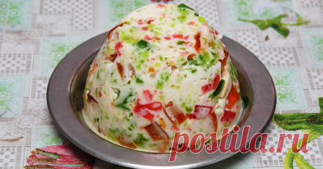 Рецепт желейного торта «Уральские самоцветы» — Фактор Вкуса