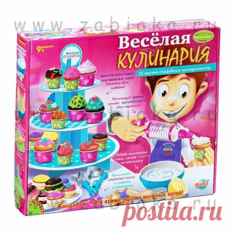 Французские опыты науки с Буки - Веселая кулинария (25 экспериментов) - Интернет магазин детских игрушек Забияка, Екатеринбург