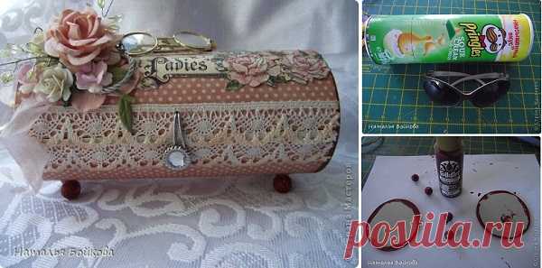 DIY Pringles Vintage Box | Home Design, Garden & Architecture Blog Magazine