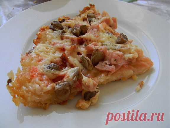 Вкусная и быстрая пицца в мультиварке