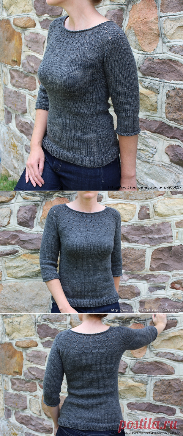 "Простейший свитер" - Simplest Sweater by Juliet Romeo Juliet.