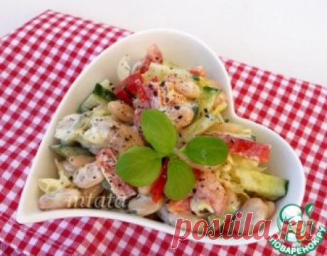 Фасолевый салат – кулинарный рецепт