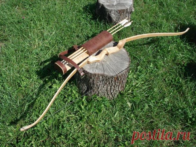 Как сделать лук и стрелы для стрельбы своими руками в домашних условиях?