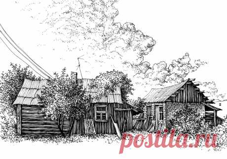 рисунки домиков для росписи – Google Поиск