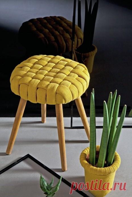 Преображаем простую табуретку