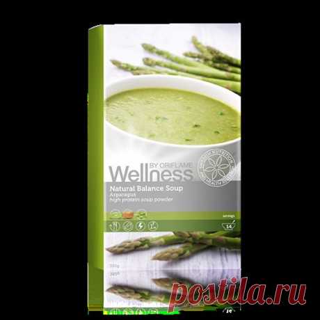 Суп «Нэчурал Баланс» Спаржа (24694) Контроль веса – Wellness | OriflameСуп «Нэчурал Баланс» обеспечит тебе вкусный обед и оптимальный заряд энергии, уменьшая чувство голода, оставит ощущение сытости, концентрированного внимания и энергии.
100% натуральные ингредиенты. • В одной порции — всего 100 калорий! • Высокое содержание клетчатки, белка и Омега-
• Без глютена, лактозы, искусственных красителей и консервантов. • Удобно и быстро: готовится за 1 минуту!  Как приобрести: al-dr_mix@mail.ru