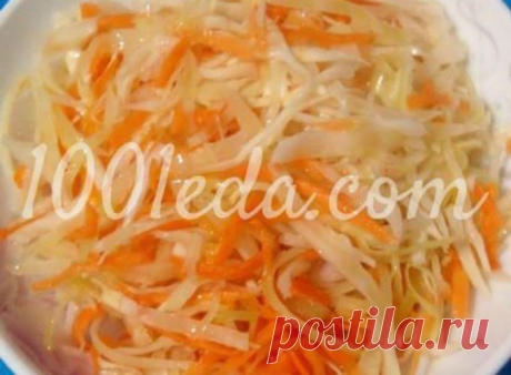 Быстрая маринованная капуста по-домашнему!..