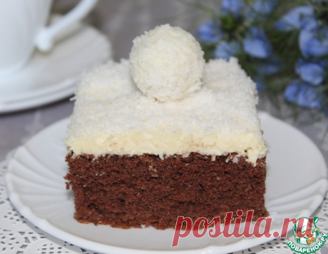 Пирожные " Рафаэлло " – кулинарный рецепт