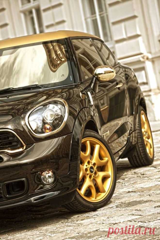 MINI от Роберто Кавалли.
Шедевр на колёсах. Автомобиль от известного кутюрье.
 Знакомьтесь -  МИНИ-Ковалли!