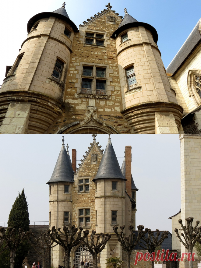 Замки Франции: Анже(Château d'Angers)