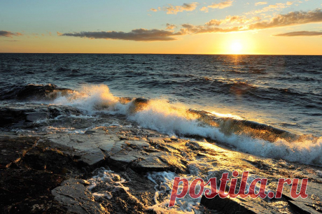 Dusya_du :: Шторм на Онеге :: Природный пейзаж :: Галерея :: Клуб Foto.ru