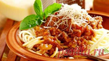 Макароны с соусом болоньезе - рецепт с фото / Простые рецепты