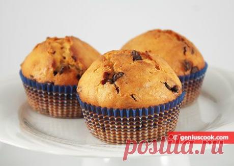 Йогуртовые маффины с шоколадными каплями | Выпечка | Гениальная кулинария - Рецепты вкусных и полезных блюд