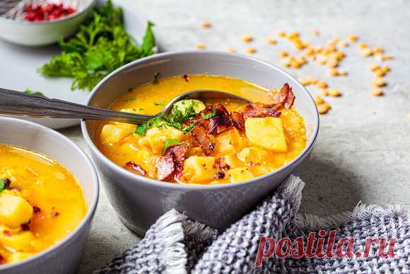 Как правильно приготовить гороховый суп с мясом, чтобы не развалился горох