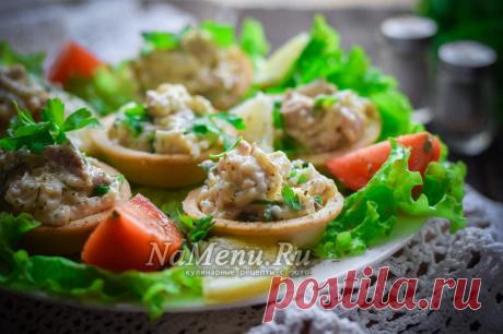 Тарталетки с печенью трески, рецепт с фото очень вкусный