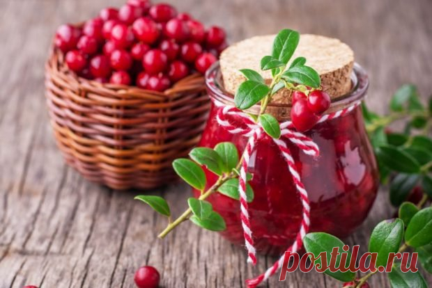 Клюква с медом на зиму — Сад Заготовка