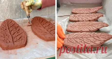 Заборчик для клумбы из цемента, который можно переносить ...