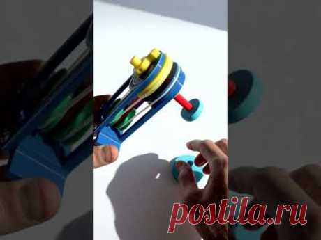 🌑 Бесконечный редуктор 1 х ꝏ Infinty gearbox на 3D принтере #3dprinting #Shorts #3d Игорь Белецкий