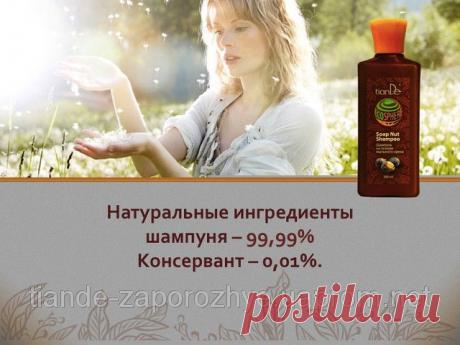 Купить Шампунь на основе мыльного ореха, 300 мл Запорожье и Украине от компании &quot;ТианДе&quot;
