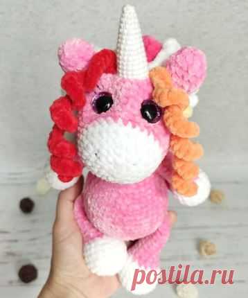 Амигуруми Единорог Бесплатно Выкройка - Игрушки Амигуруми