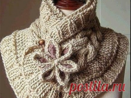 С помощью спиц — Секреты Вязания и Рукоделия