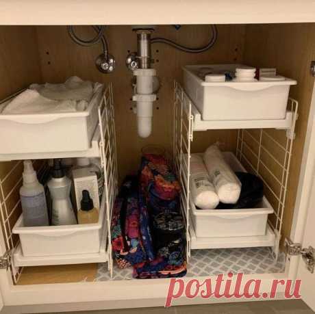 Подборка гениальных решений для компактного хранения вещей
