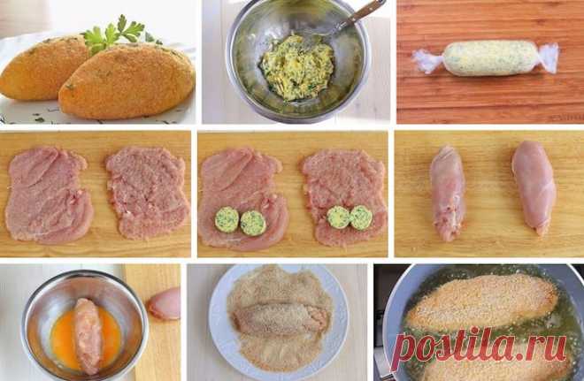 Легендарный рецепт: Котлеты по-киевски. Вкус настоящей Украины Приятного аппетита!