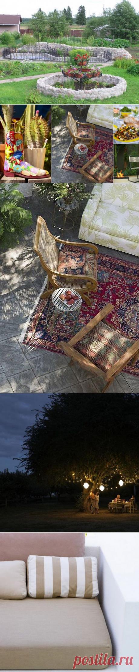 Декор дачного участка и террасы / Я - суперпупер