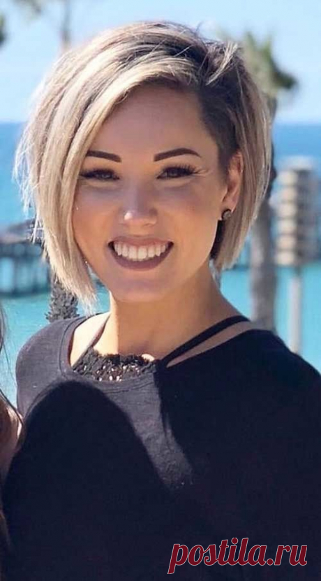 Chic-Bob 2018 Latest Layered Short Haircuts for Round Faces