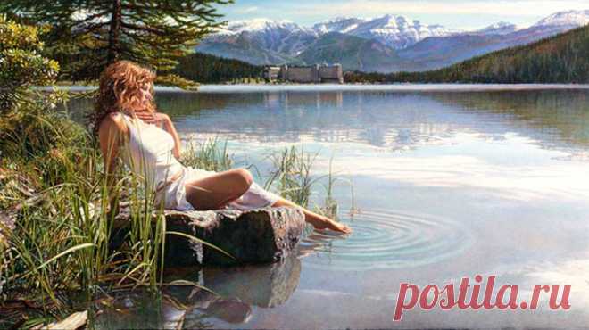 Акварельная живопись художника Steve Hanks(Стив Хенкс). .