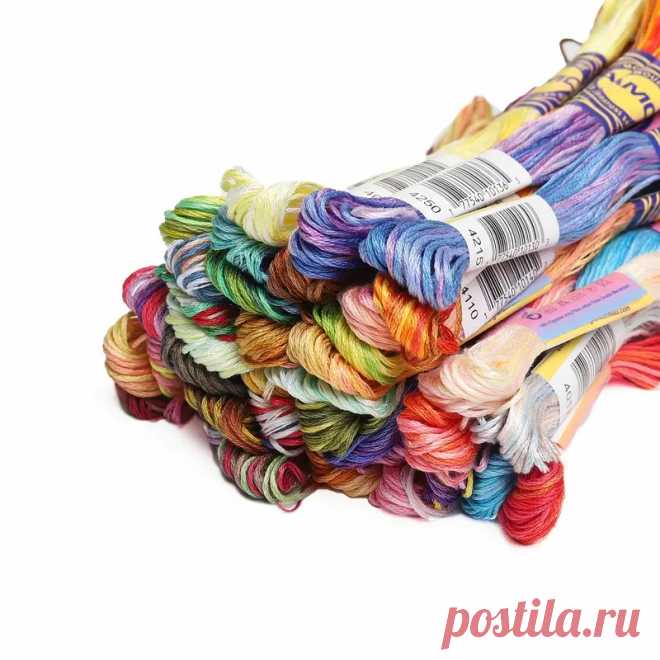 премиумная 100% хлопковая вышивальная нить 30/40 ярких - Temu Moldova