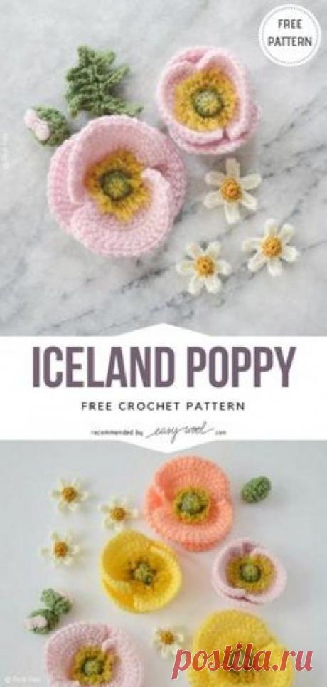 Iceland Poppy Free Crochet Pattern on Easywool.com #freecrochetPatterns #afghan #freecrochetPatternsforafghan #freecrochetPatternsforblanket #crochetstitch #crochet #crochetfreepatternsforhome #crochetfreepatternsforsquare #crochetsquare #apachetears #nomadaquare #crochetstitch #crochet #crochetfreepatternsforlady #freecrochetPatterns #amigurumi #freepattern #freeflowerpatterns