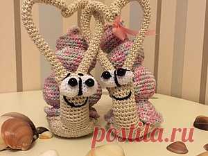 Вяжем симпатичную улитку крючком - Ярмарка Мастеров - ручная работа, handmade