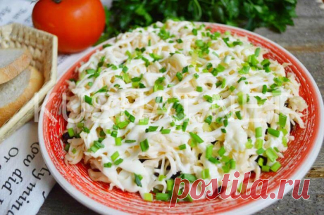 Салат с курицей, черносливом и сыром. Рецепт с фото &amp;bull; Кушать нет