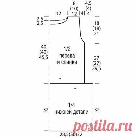 Мини-платье с кружевным воротником - схема вязания крючком. Вяжем Платья на Verena.ru