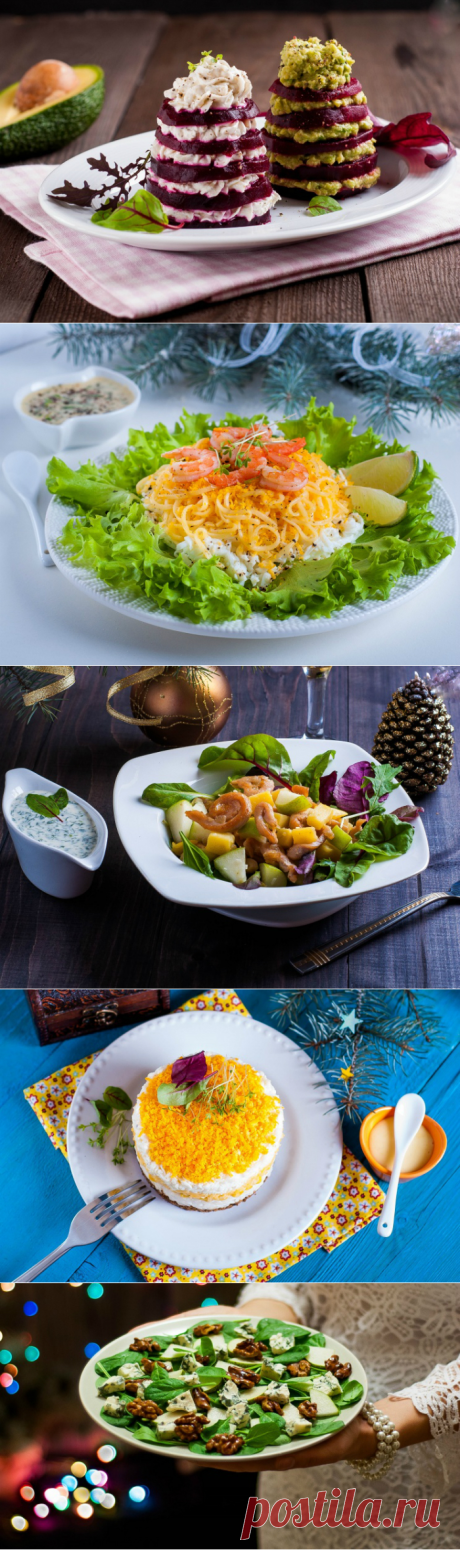 Вкус праздника: 5 простых салатов, которые выглядят как из ресторана
