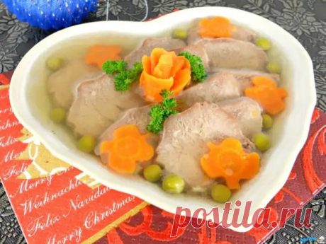 Заливное из свиного языка: вкусная холодная закуска - Скатерть-Самобранка - медиаплатформа МирТесен