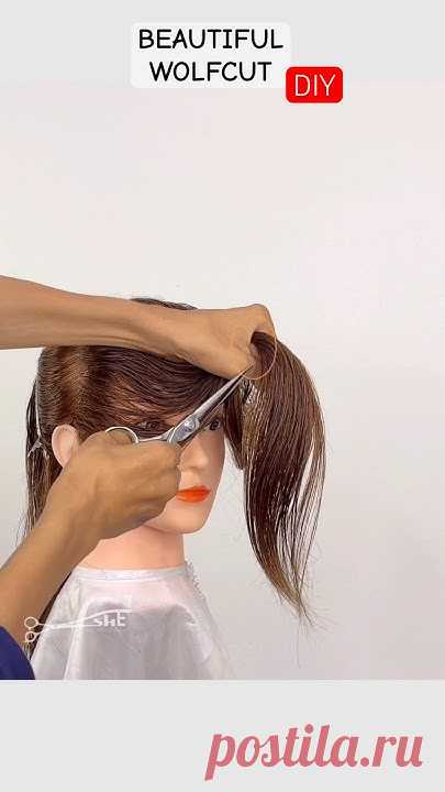 Wolfcut 2tepBy shaba hairexplore#shortvideo