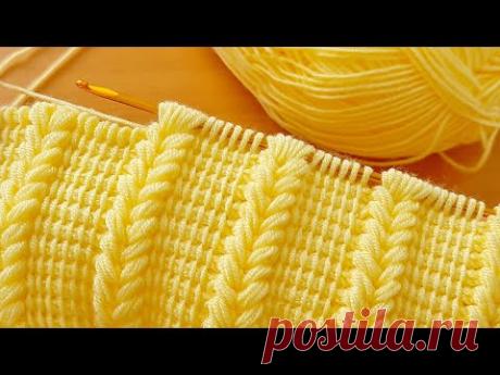 SUPER TUNİSİAN KNİTTİNG CROCHET BEYBİ BLANKET BATTANİYE YELEK ÇANTA  MODELİ TUNUS İŞİ ÖRGÜ MODELİ